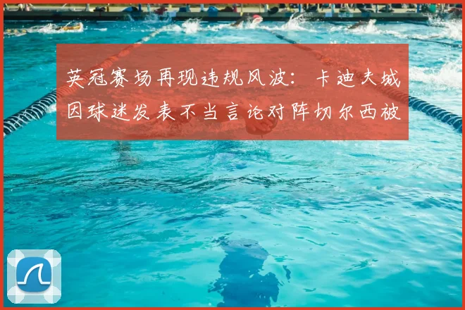 英冠赛场再现违规风波:卡迪夫城因球迷发表不当言论对阵切尔西被罚1.5万镑,看足球观赛礼仪与处罚新规